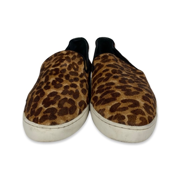 Birdies The Swift Leopard Print Slip On Sneakers - Picture 2 of 9